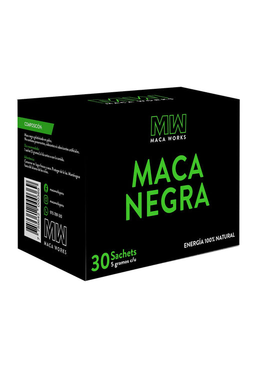 Maca Negra Caja de 30 sachets de 5g c/u Maca Works