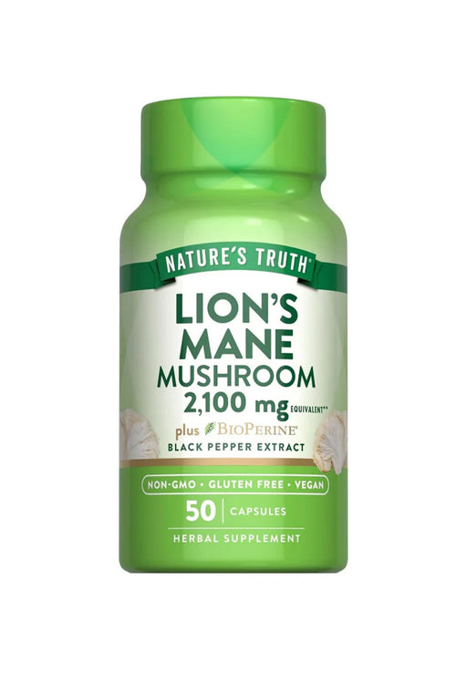 Lion´s Mane (Melena de Leon) 50 capsulas Nature´s Truth
