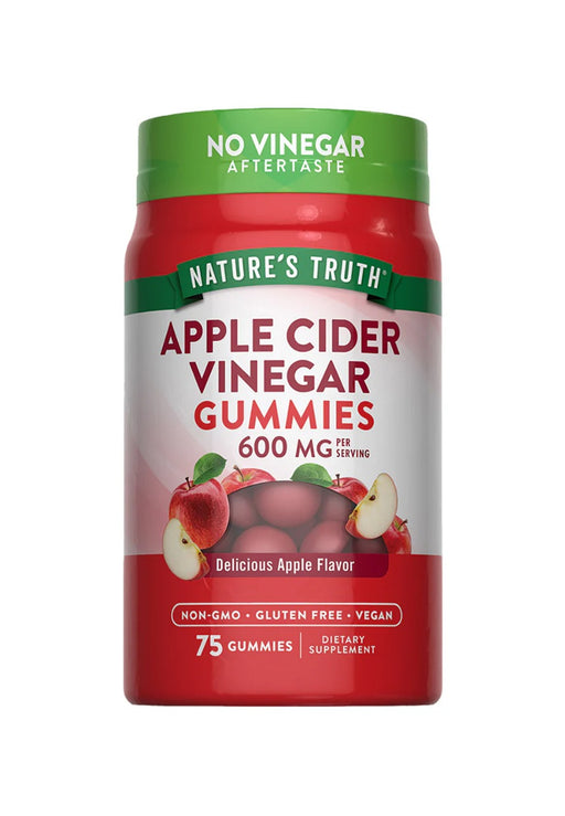 Vinagre de Manzana 75 Gomitas Nature´s Truth