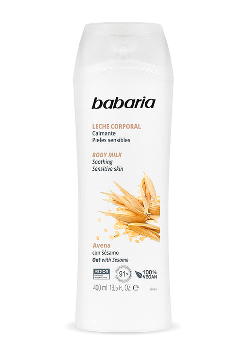 Leche Corporal Avena 400ml Babaria