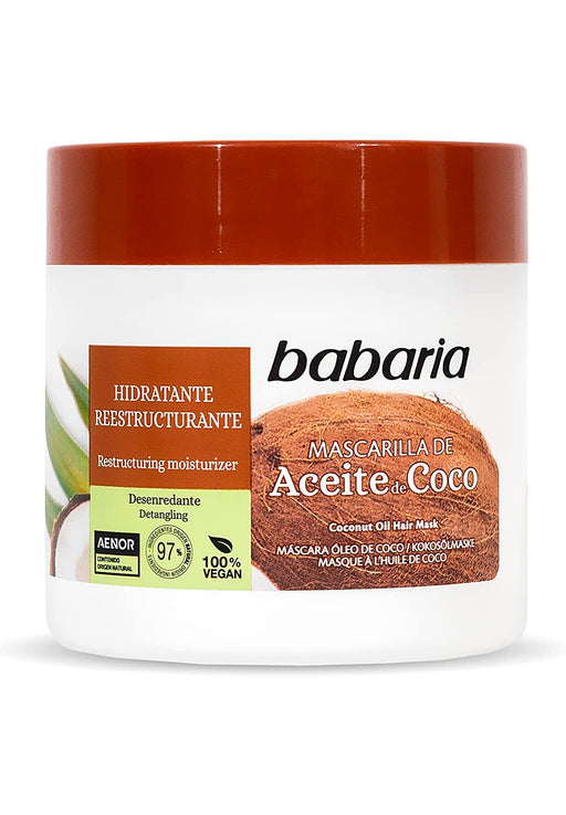 Mascarilla Capilar Aceite de Coco 400ml Babaria