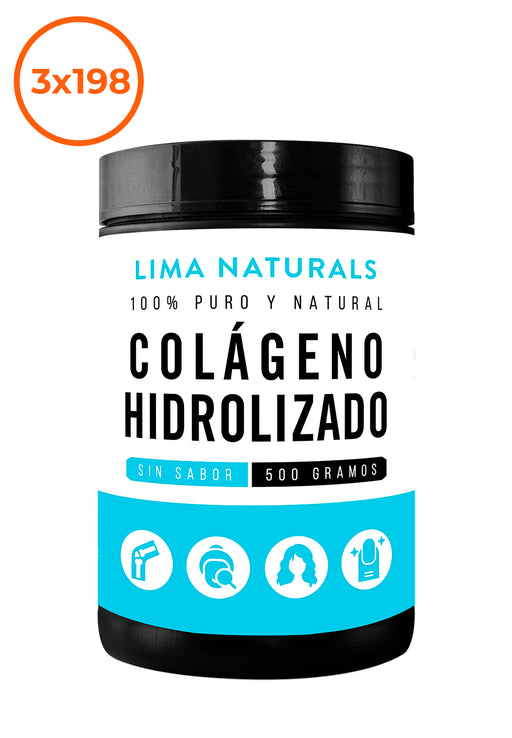 Colageno Hidrolizado puro 500g Lima Naturals