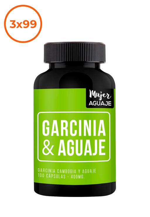 Garcinia & Aguaje 100 capsulas 400mg Mujer Aguaje