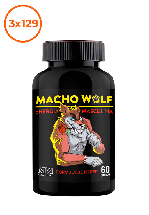 Macho Wolf 60 capsulas 500mg