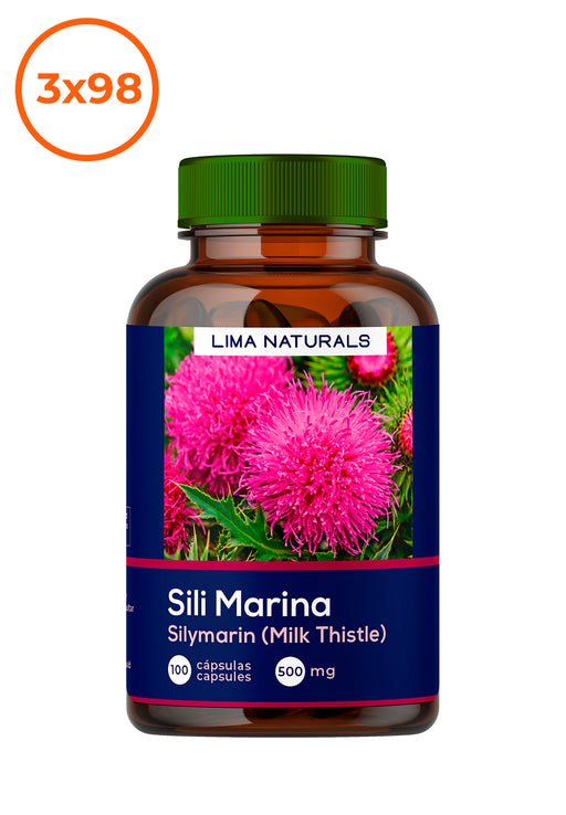 Sili Marina (Cardo Mariano) 100 capsulas 500mg Lima Naturals