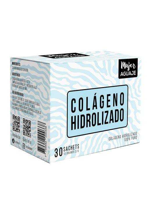 Colageno Hidrolizado Caja 30 sachets de 10 gramos c/u Mujer Aguaje