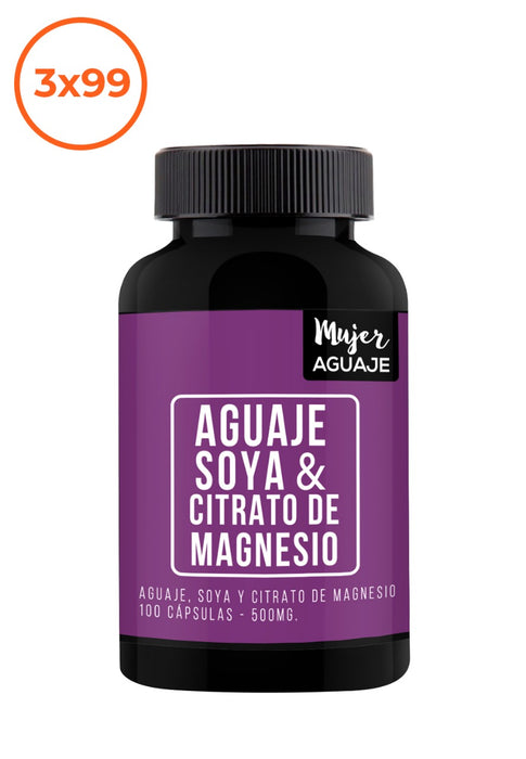 Aguaje, Soya & Magnesio 100 capsulas Mujer Aguaje