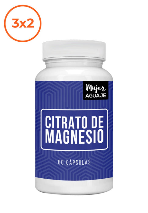 Citrato de Magnesio 60 capsulas Mujer Aguaje