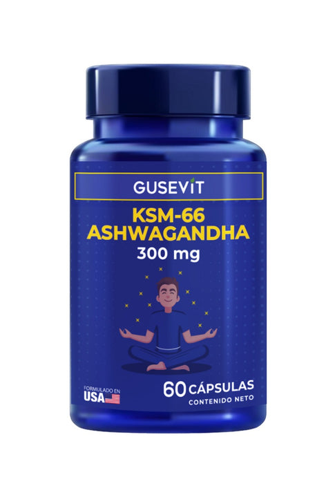 KSM-66 Ashwagandha 60 capsulas Gusevit