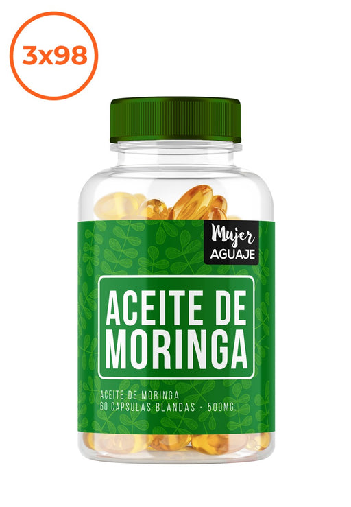 Aceite de Moringa 60 capsulas blandas Mujer Aguaje