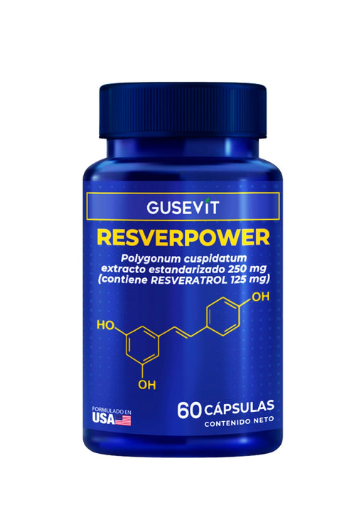 Resveratrol Resverpower 60 capsulas Gusevit