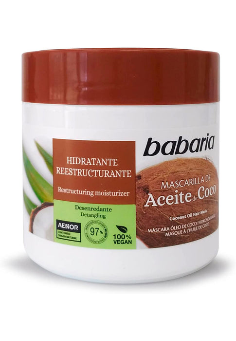 Mascarilla Capilar Aceite de Coco 400ml Babaria