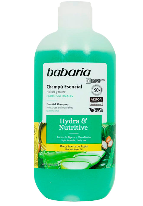 Shampoo Esencial Hydra & Nutritive 500ml Babaria