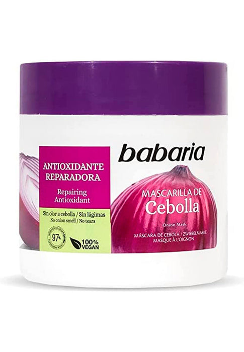 Mascarilla Capilar de Cebolla Antioxidante Babaria