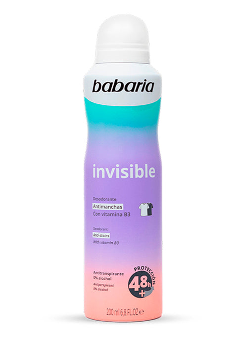 Desodorante Spray Invisible 200ml Babaria