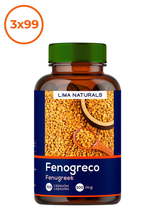 Fenogreco 100 capsulas 500mg Lima Naturals