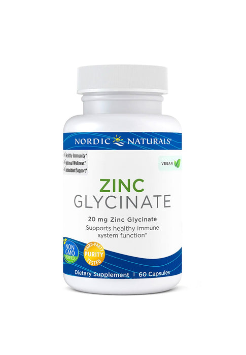 Zinc Glycinate 60 capsulas Nordic Naturals